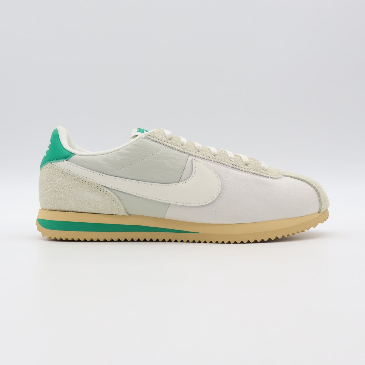 FZ3967-072 Nike Cortez TXT PRM Light Bone Phantom Sail Stadium Green ( Women's)