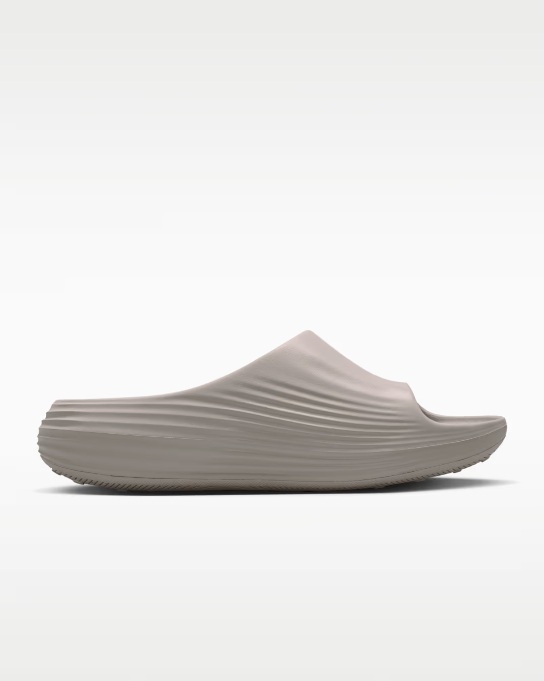 HV4479-201 Nike ReactX Rejuven8 Slide "Moon Particle/Moon Particle" (Men's)