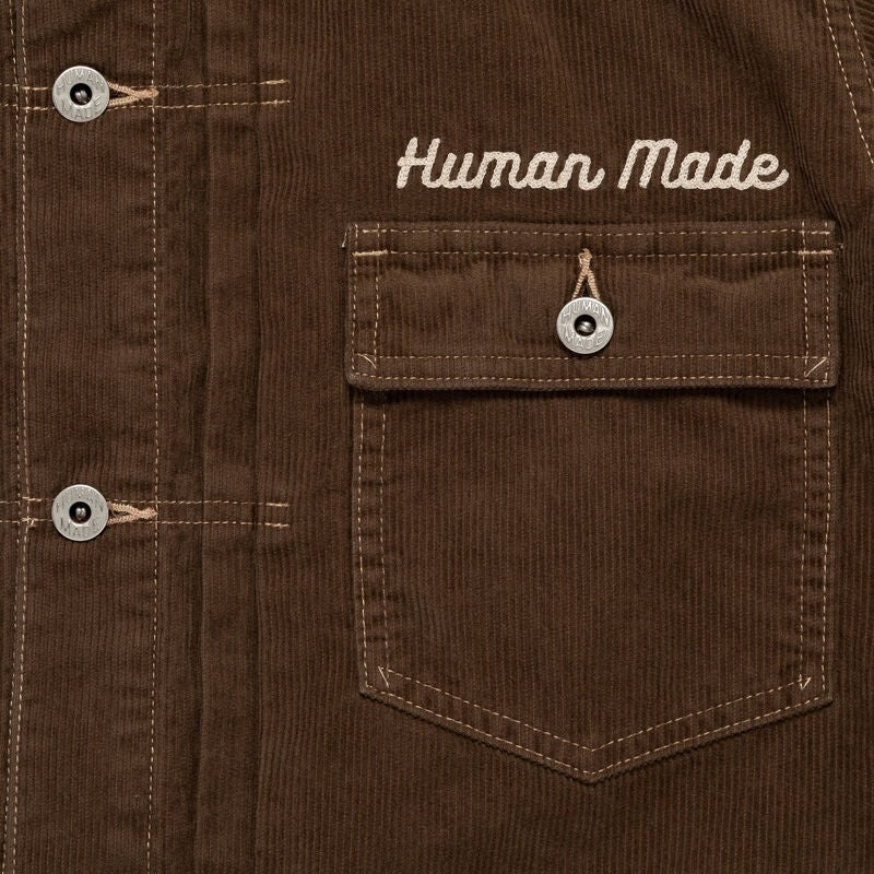 HUMAN MADE Corduroy Work Jacket Brown