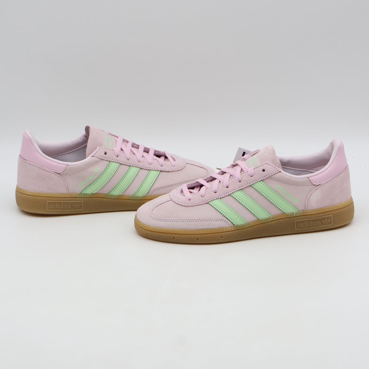 JR3640 adidas Originals  Handball Spezial Almost Pink Semi Green Spark (Women's)