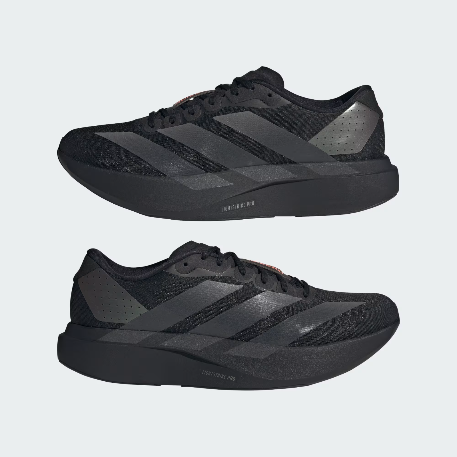 KJ1363 adidas Adizero Evo SL Core Black Grey Four Impact Orange (Men's)
