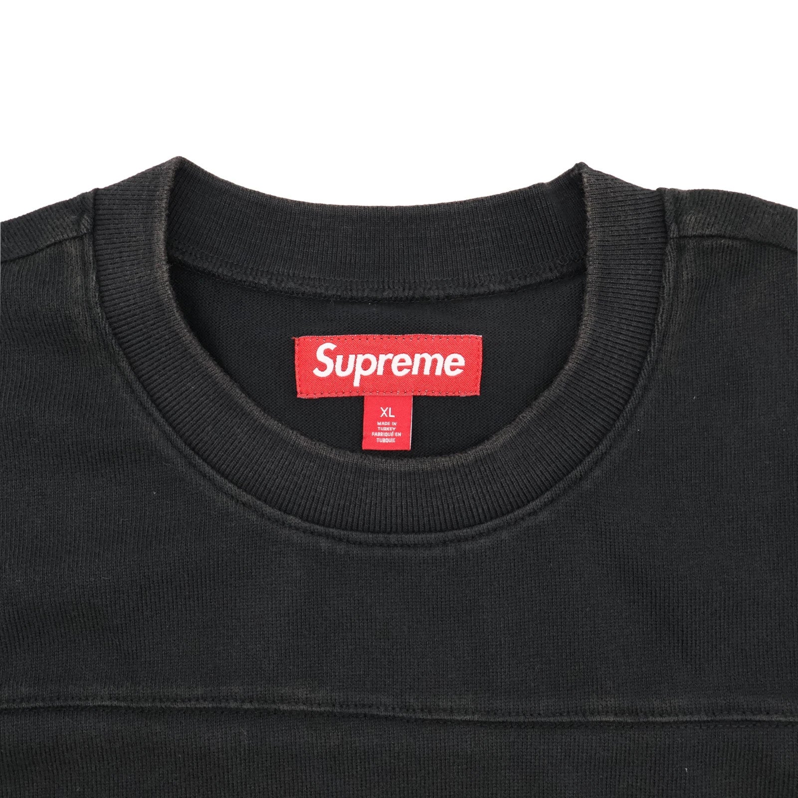 Supreme Affiliated L/S Football Top Black