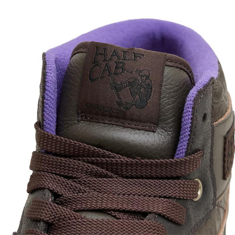 VN0A5FCD8ZM Evisen Skateboards Ã Vans Skate Half Cab "Deep Mahogany" (Men's)