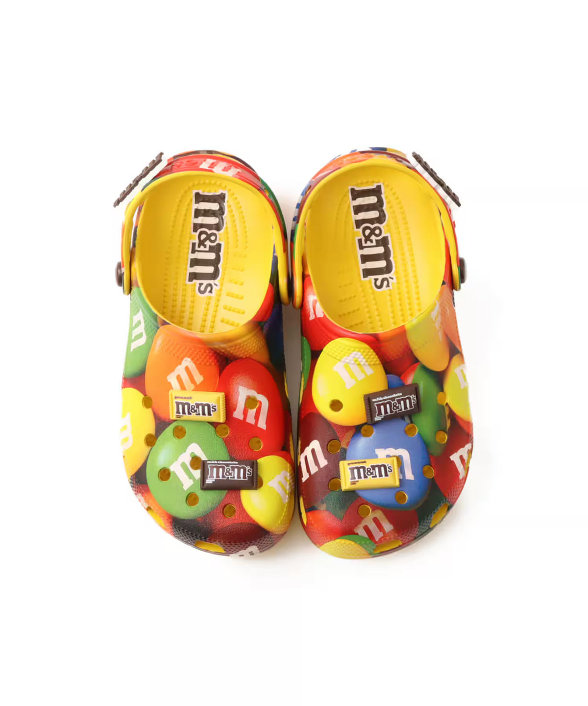 211684-75Z crocs M&Ms Crocs Classic Clog Sunflower Multi (Men's)