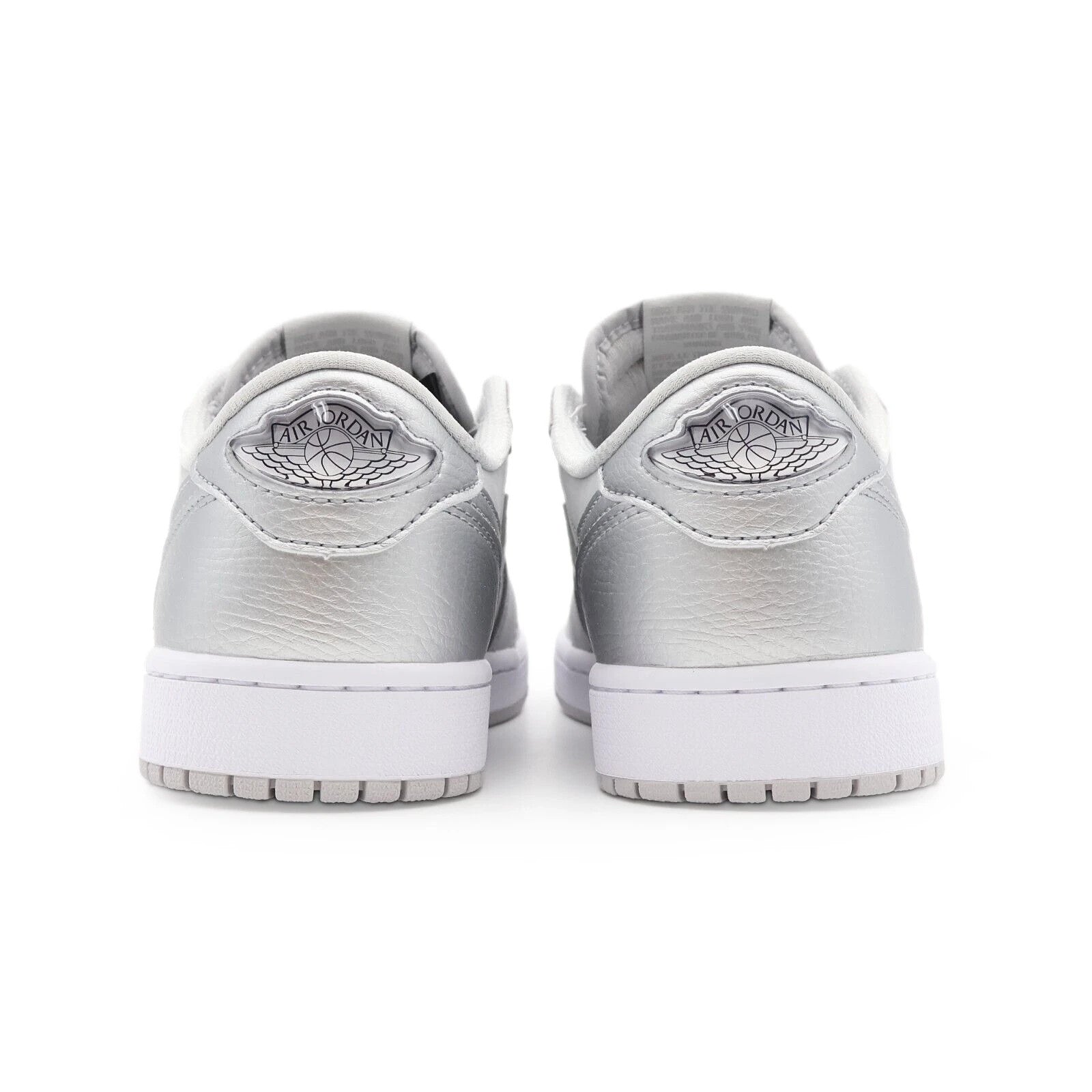 CZ0790-002 Nike Air Jordan 1 Retro Low OG Metallic Silver no Briefcase (Men's)