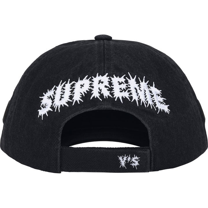 Supreme Y's by Yohji Yamamoto Grommet 6-Panel Washed Black
