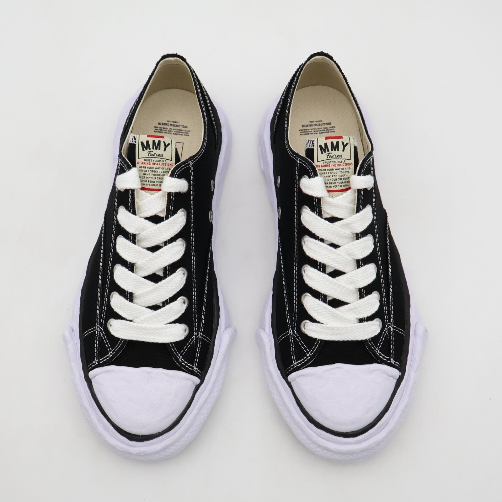 A11FW702-BLACK Maison MIHARA YASUHIRO PETERSON 23 Original Sole Canvas (Men's)
