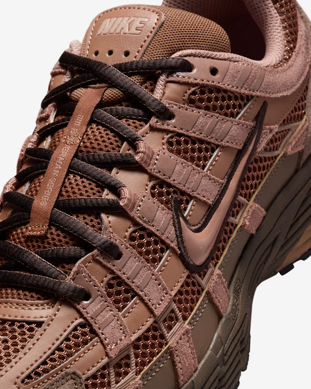 HF0015-205 Nike P-6000 Suede Cacao Wow Baroque Brown (Men's)