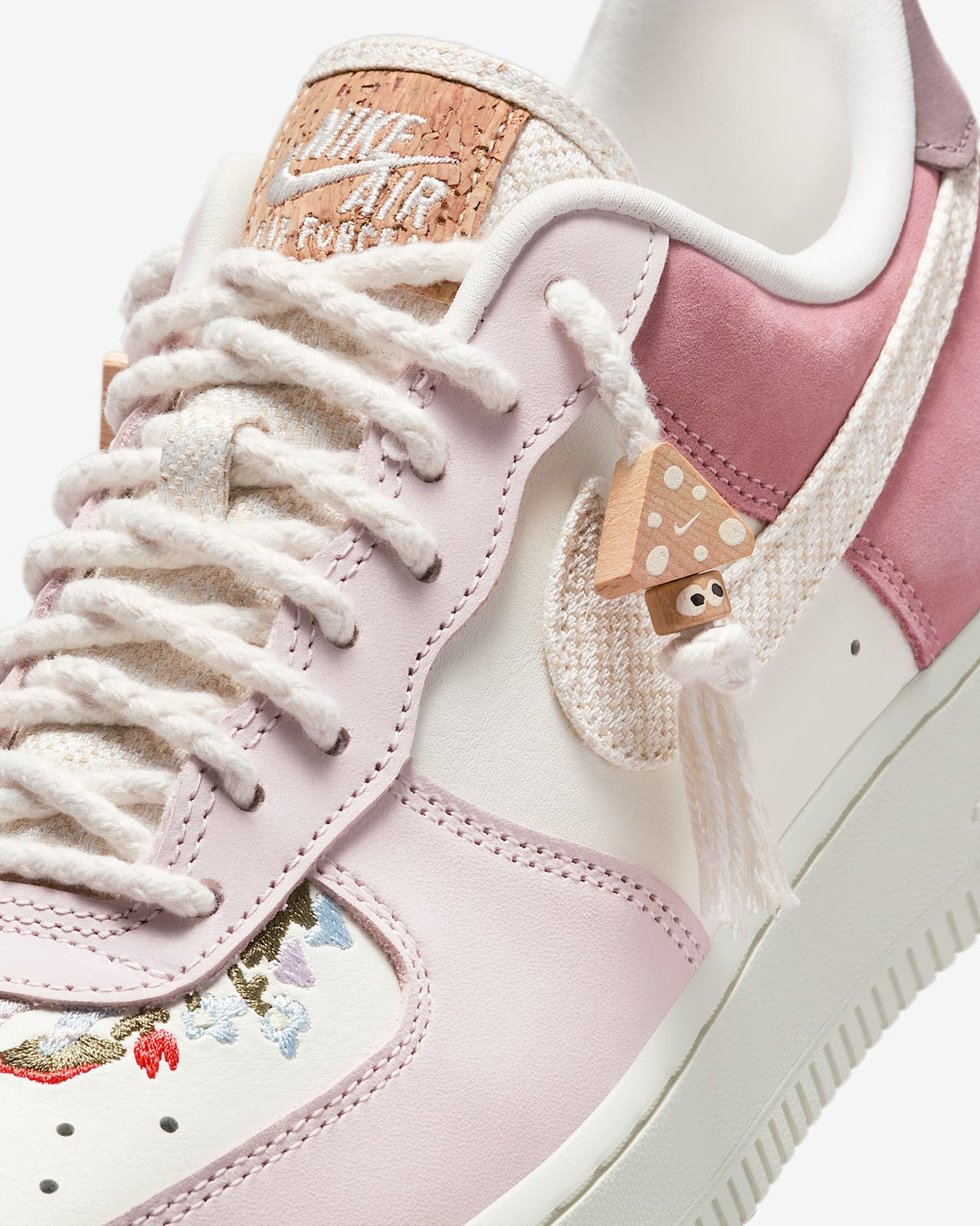IB8874-111 Nike Air Force 1 Low Sail Sail Pearl Pink Sail (Women's)