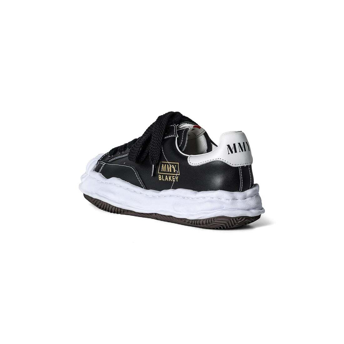 A06FW702-black Maison MIHARA YASUHIRO BLAKEY Original Sole Leather Low (Men's)
