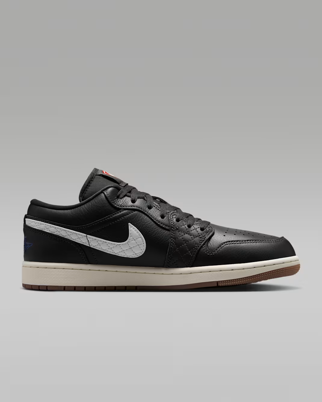 IO2047-001 Nike Air Jordan 1 Low SE "Off Noir/University Red" (Men's)