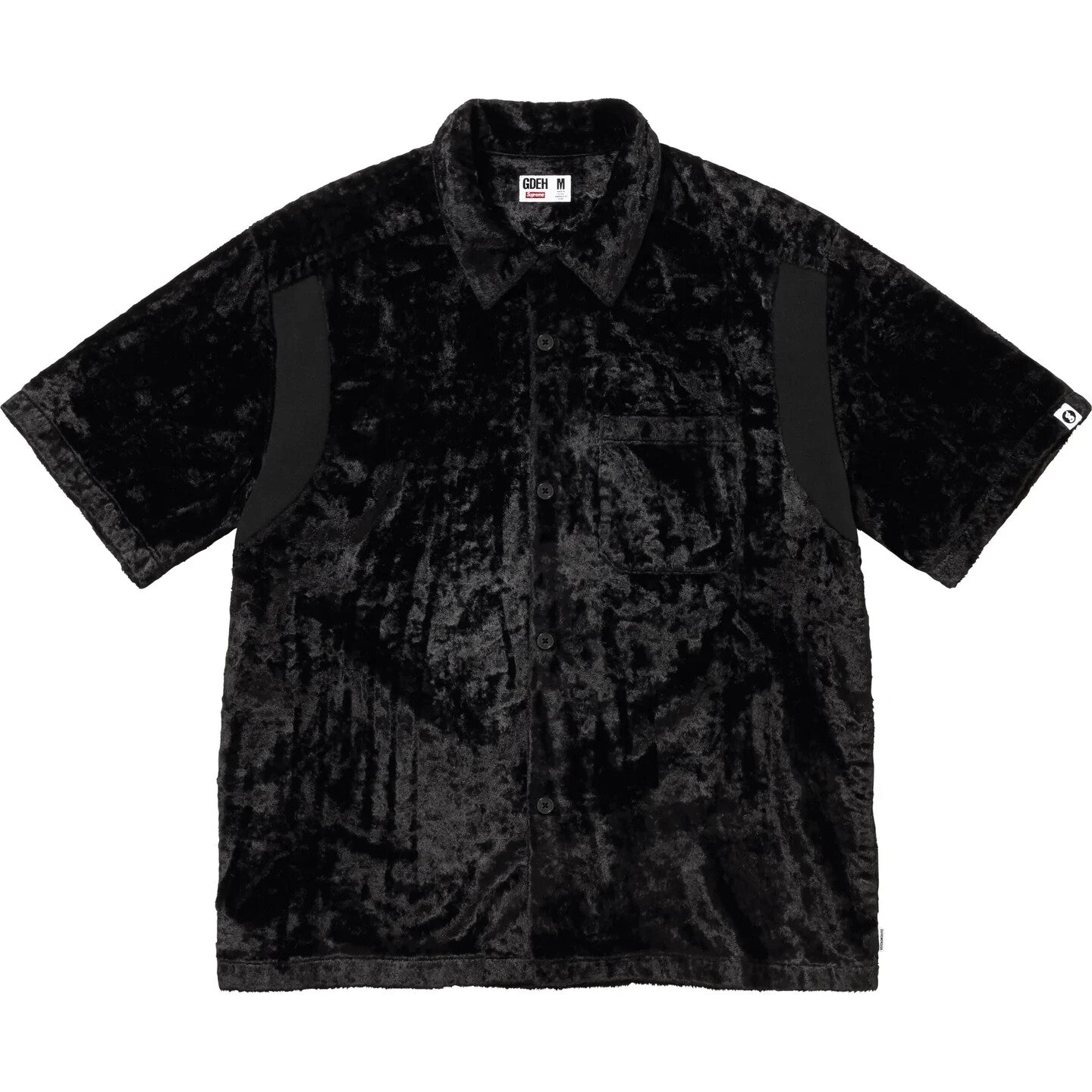 Supreme GOODENOUGH Crushed Rayon S/S Shirt Black