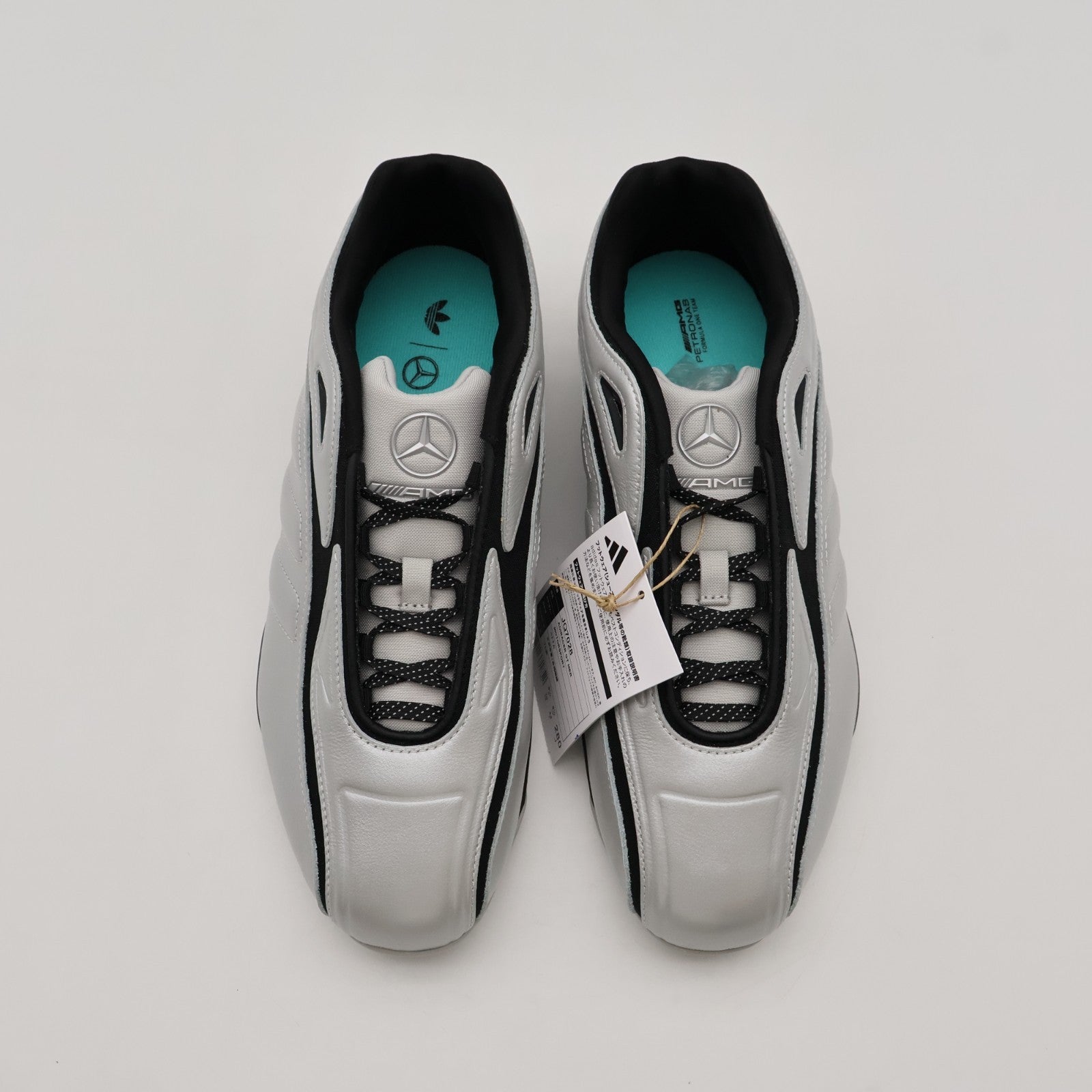 JQ7028 Mercedes AMG Petronas F1 adidas Originals Adiracer GT Matte Silver (Men's