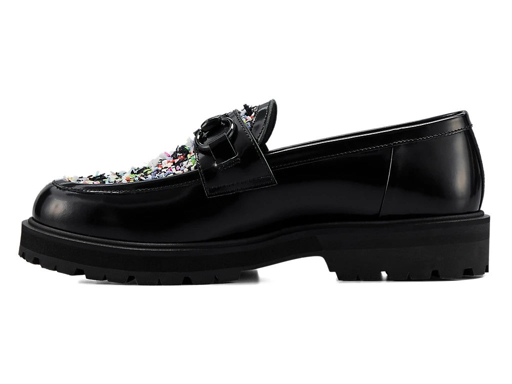 1182A680-001 Onitsuka Tiger Bit Loafer Black Directoire Blue (Women's)