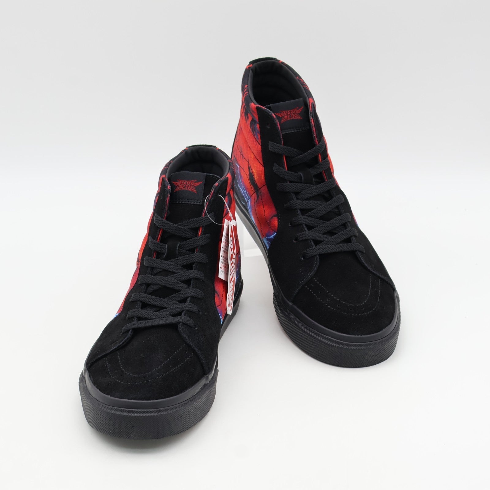 703001-0001 BABYMETAL Vans Sk8-Hi Black Red (V38CF BABYMETAL) (Men's)
