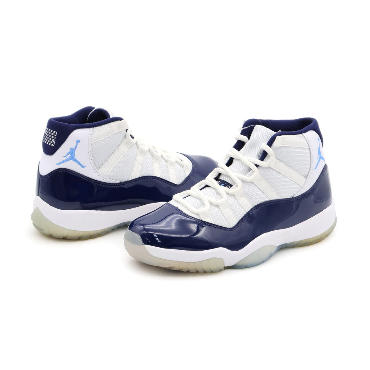 378037-123 Nike Air Jordan 11 Retro UNC Win Like 82 University Blue Navy (Men's)