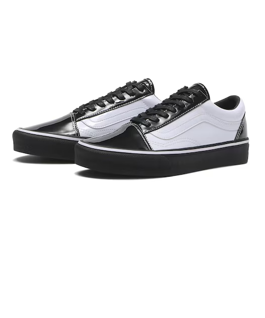 705928-0002 Vans Old Skool White Black (V36CF PTT) (Men's)