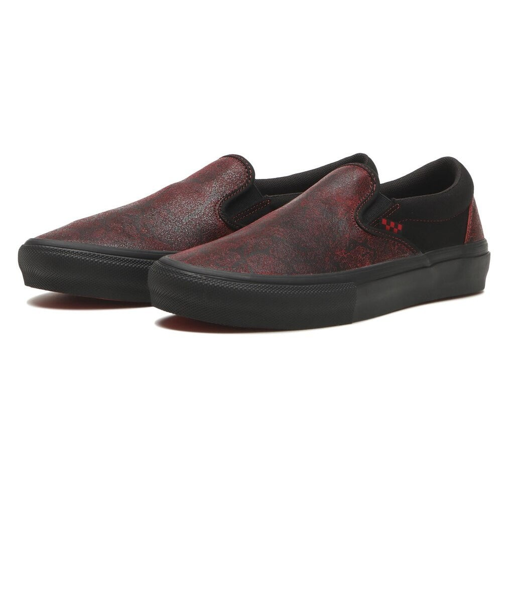 VN0A5FCAY25 Vans Skate Slip-On "Red/Black" (Men's)