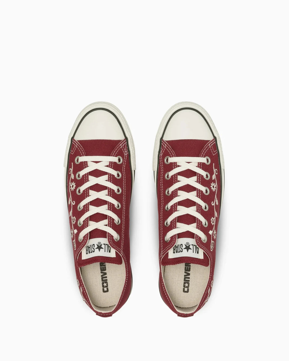 31318542 Converse All Star Folkstitch OX "Burgundy/White" (Men's)