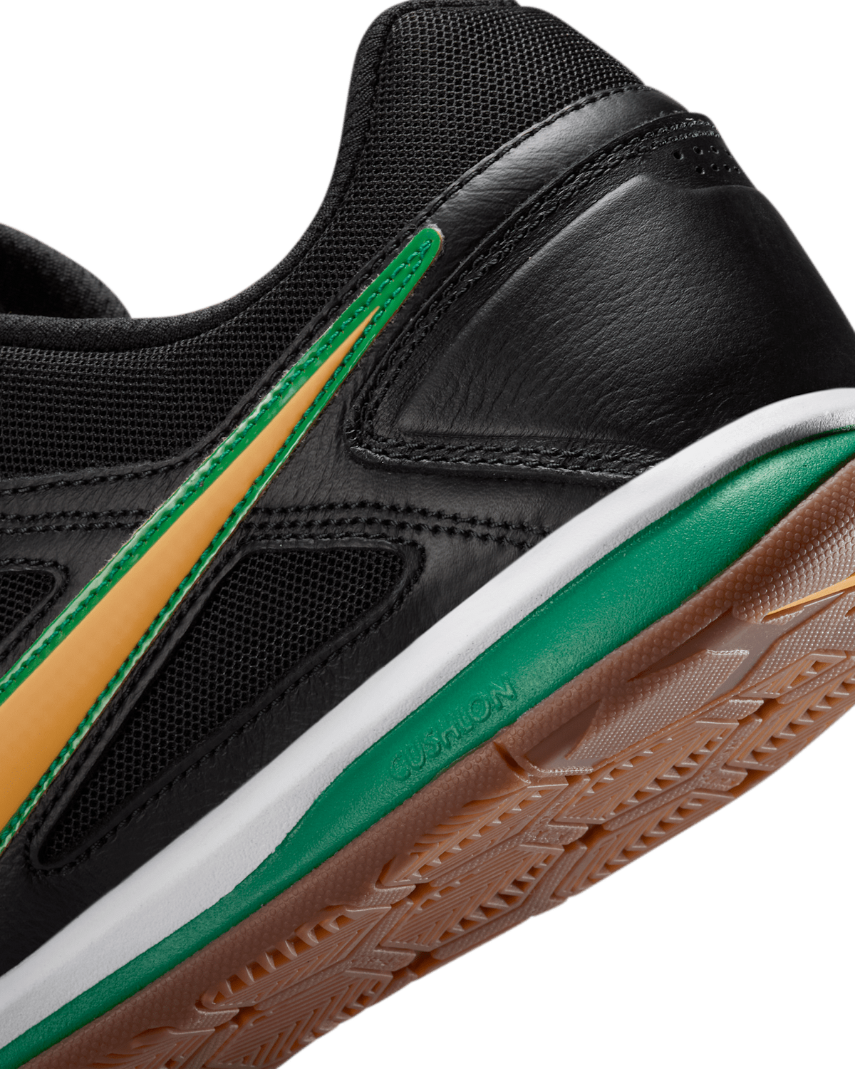 IB8509-001 Nike Gato Black Varsity Maize (Men's)