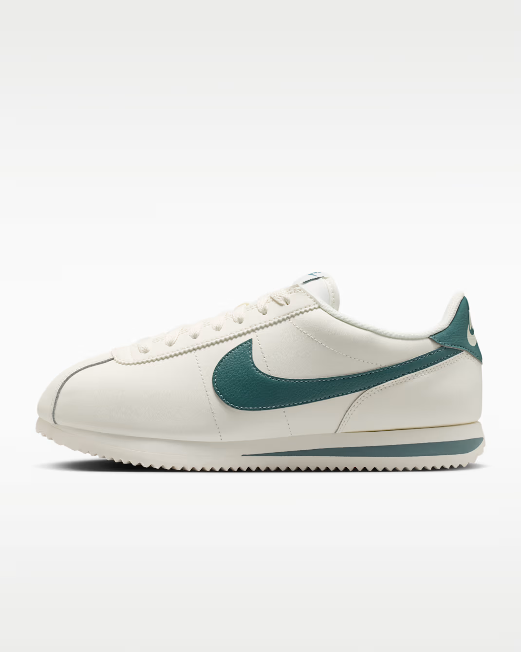 DN1791-118 Nike Cortez Leather Sail Mineral Slate (Women's)
