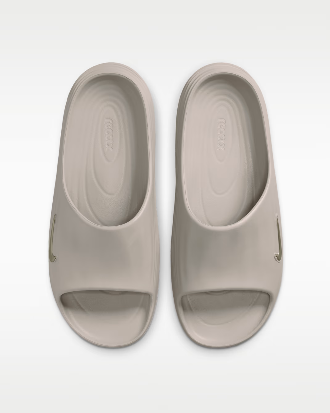 HV4479-201 Nike ReactX Rejuven8 Slide "Moon Particle/Moon Particle" (Men's)