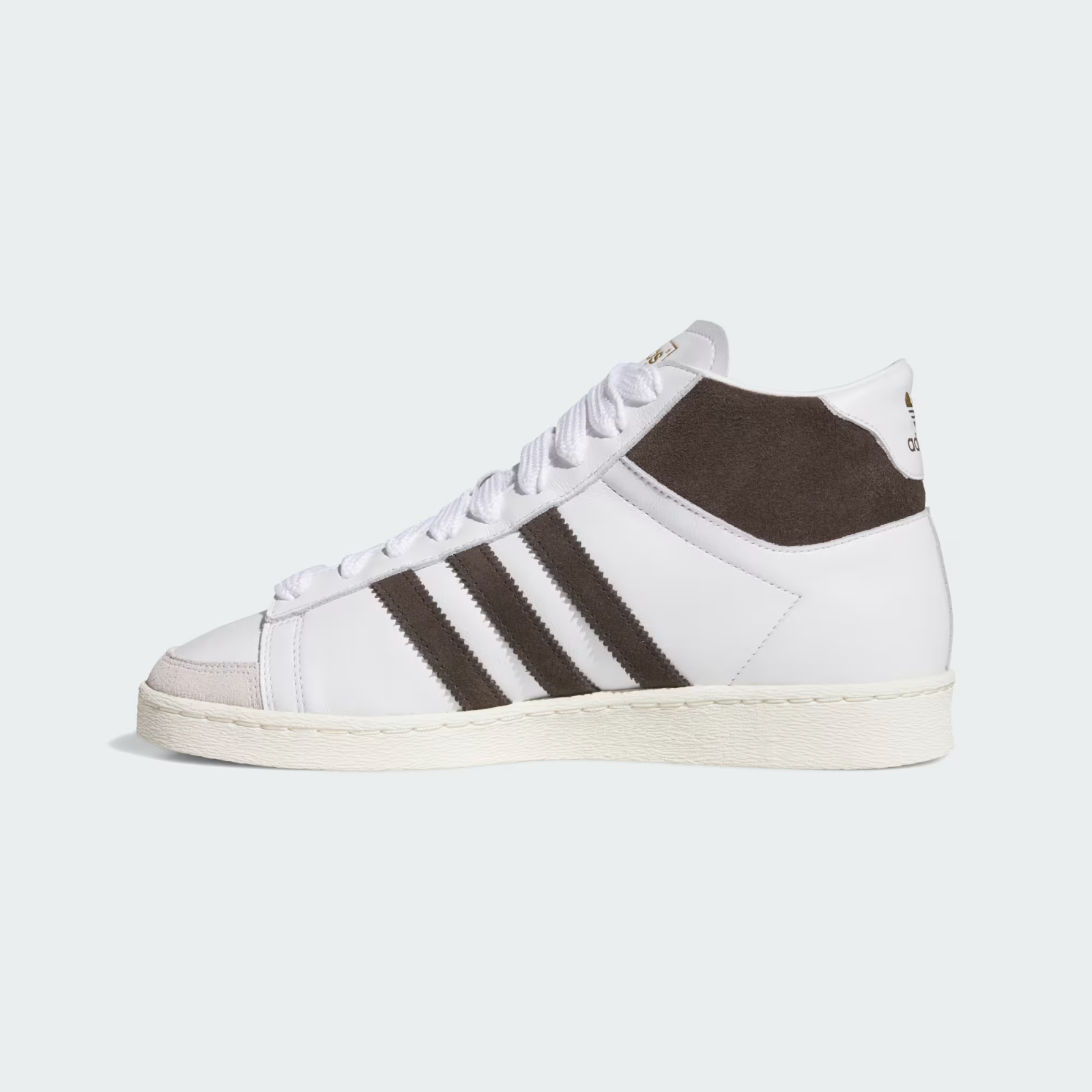 JP6497 adidas Jabbar Hi Cloud White Aurora Coffee (Men's)