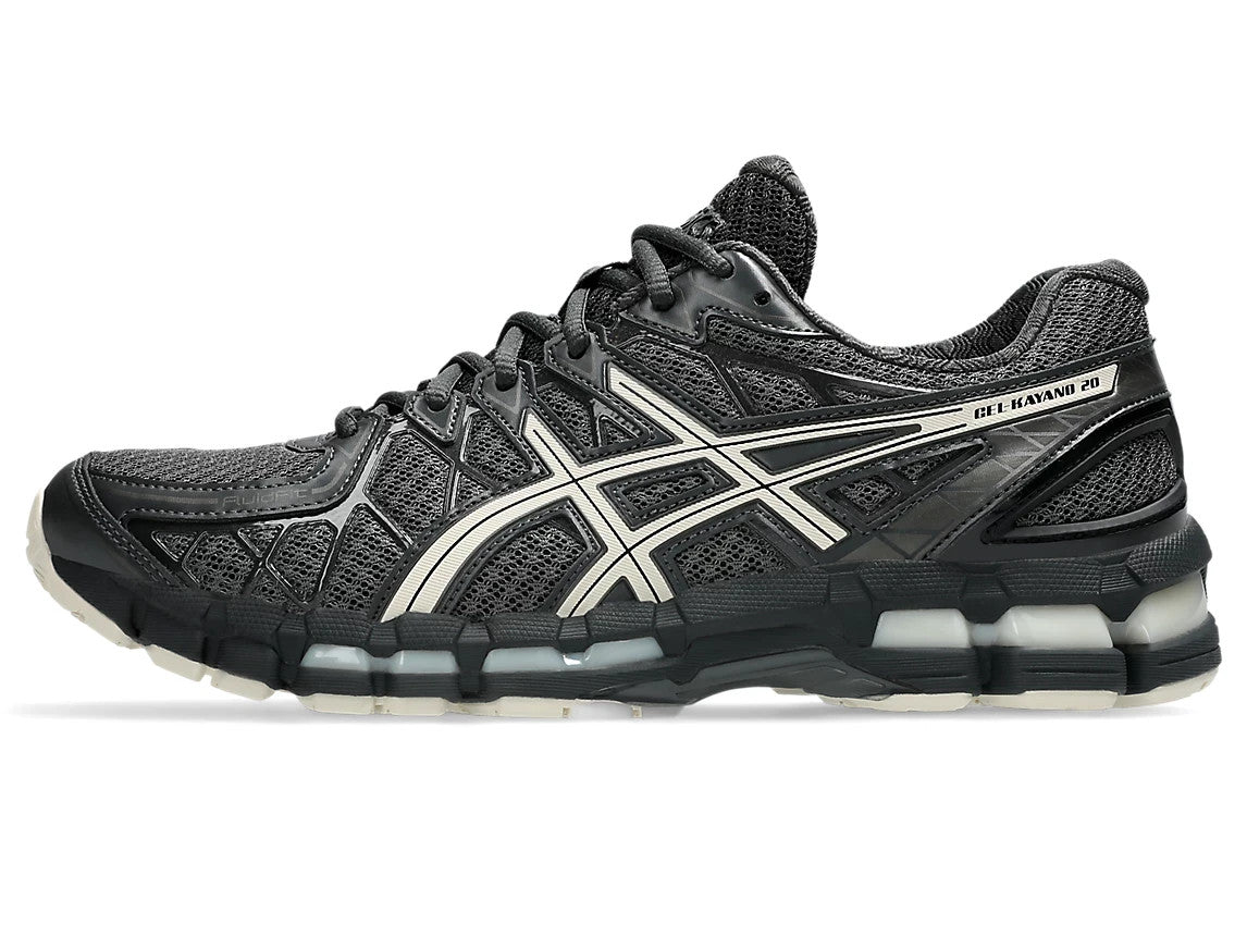 1203A388-027 Asics Gel-Kayano 20 "Obsidian Grey/Oatmeal" (Men's)