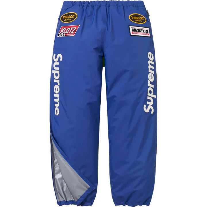 Supreme x Vanson Leathers GORE-TEX Pant Royal