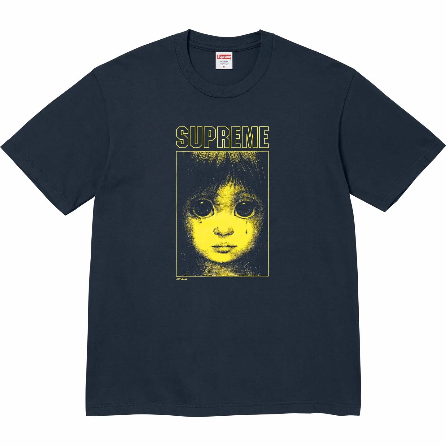 Supreme Margaret Keane Teardrop Tee Navy