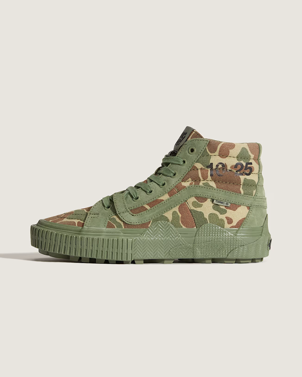 VN000MYGDP0 WTAPS OAMC OTW by Vans Sk8-Hi GL Lug Duck Camo (Men's)