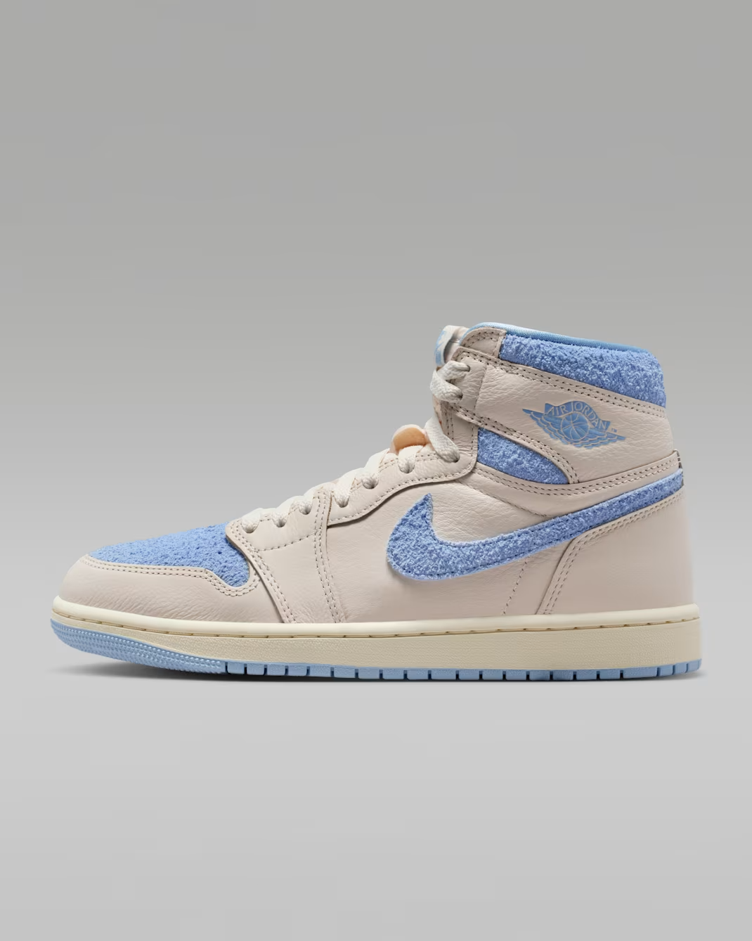 FD2596-102 Nike Air Jordan 1 High OG Psychic Blue Pale Ivory (Women's)