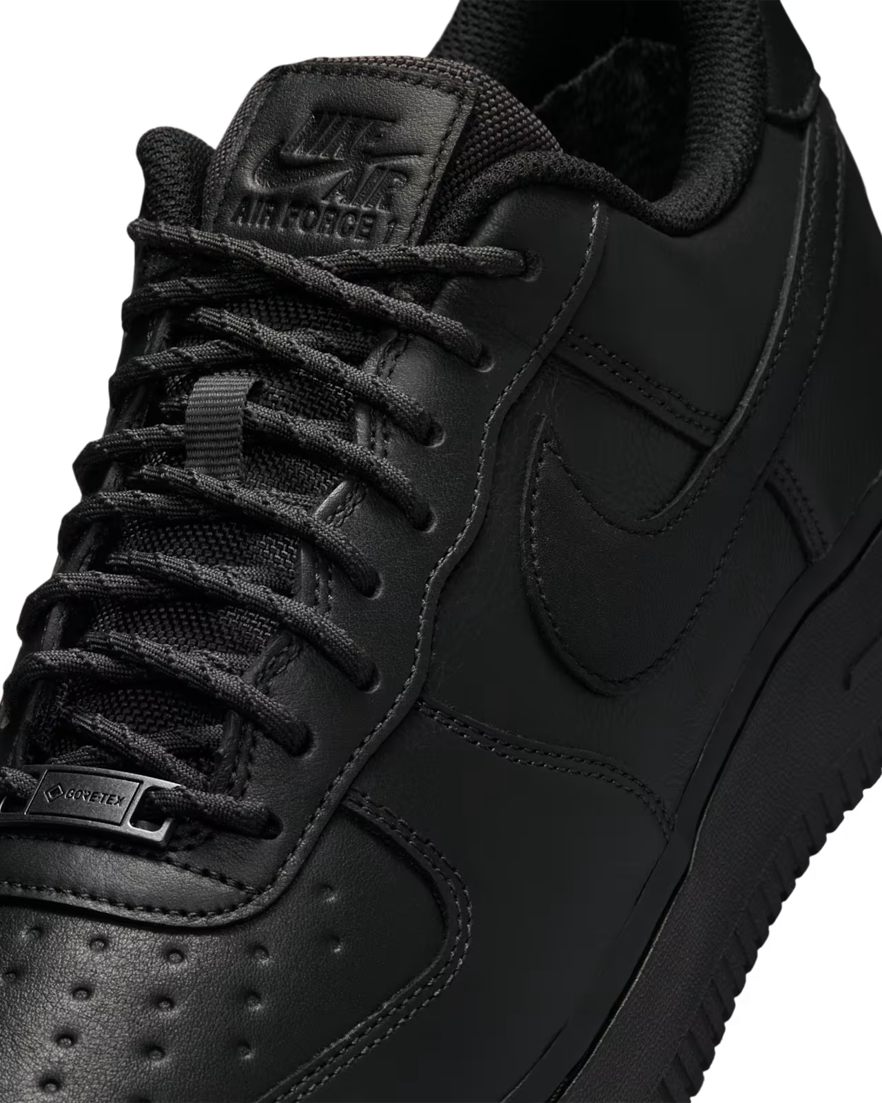 HV5953-001 Nike Air Force 1 Low GORE-TEX Vibram Off Noir Black (Men's)