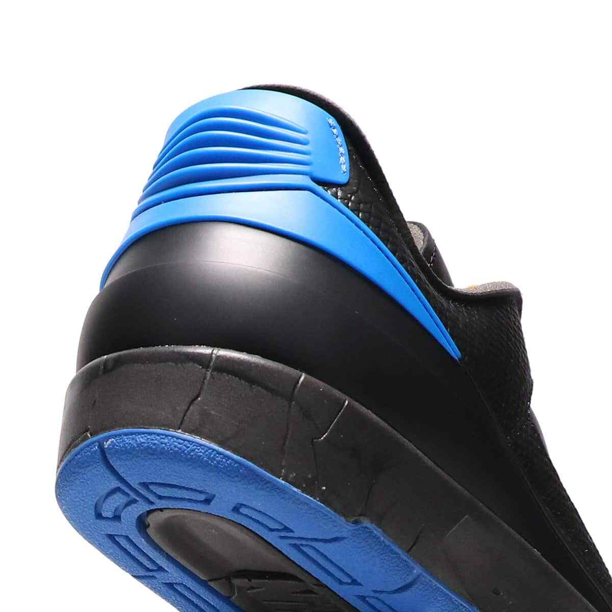 DJ4375-004 Off-White Ã Nike Air Jordan 2 Low  Black and Varsity Royal (Men's)