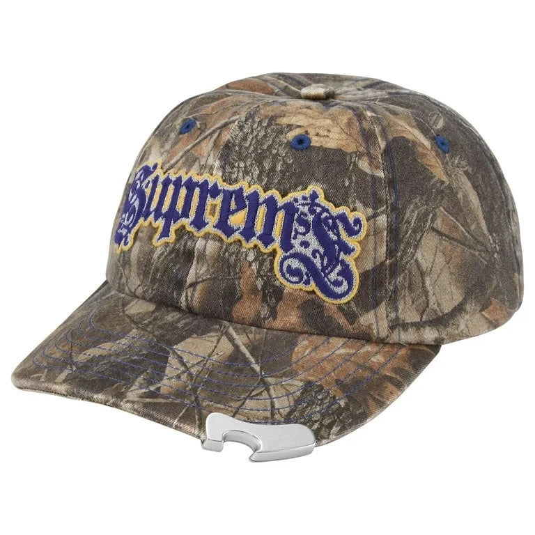 Supreme Bottle Opener 6-Panel Realtree Hardwoods Camo