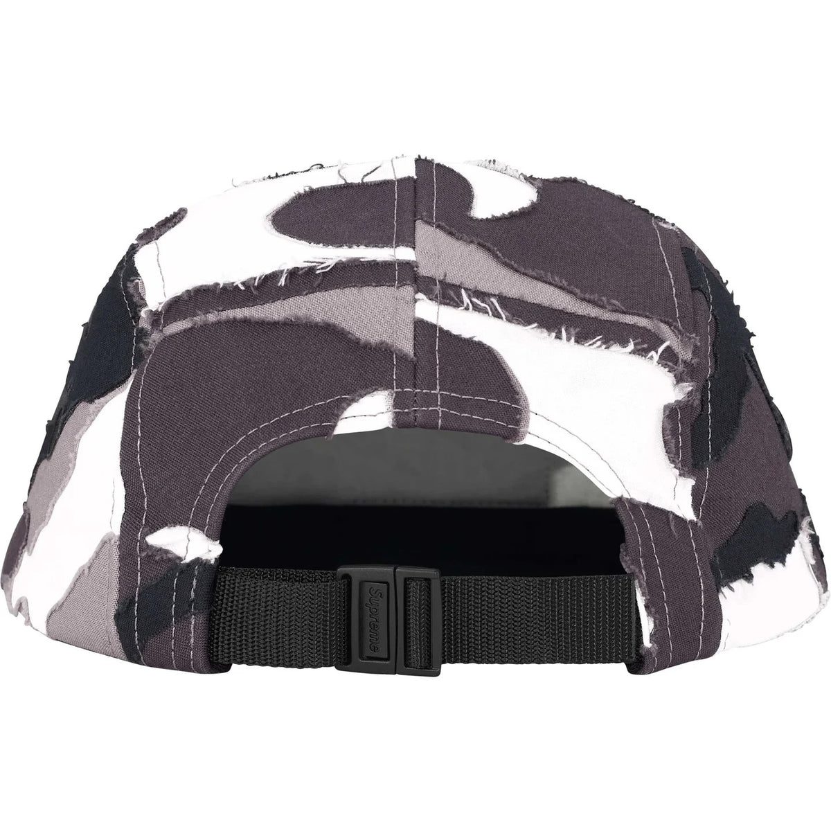 Supreme Layered Camo Camp Cap Snow Camo