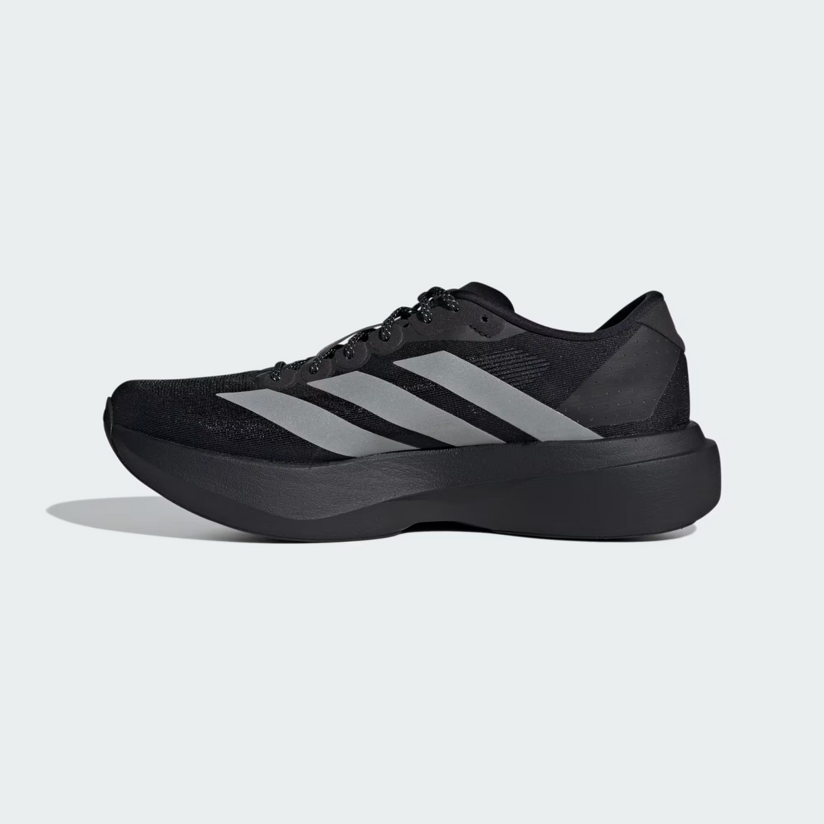 KJ1365 adidas Adizero Evo SL Core Black Silver Metallic (Men's)