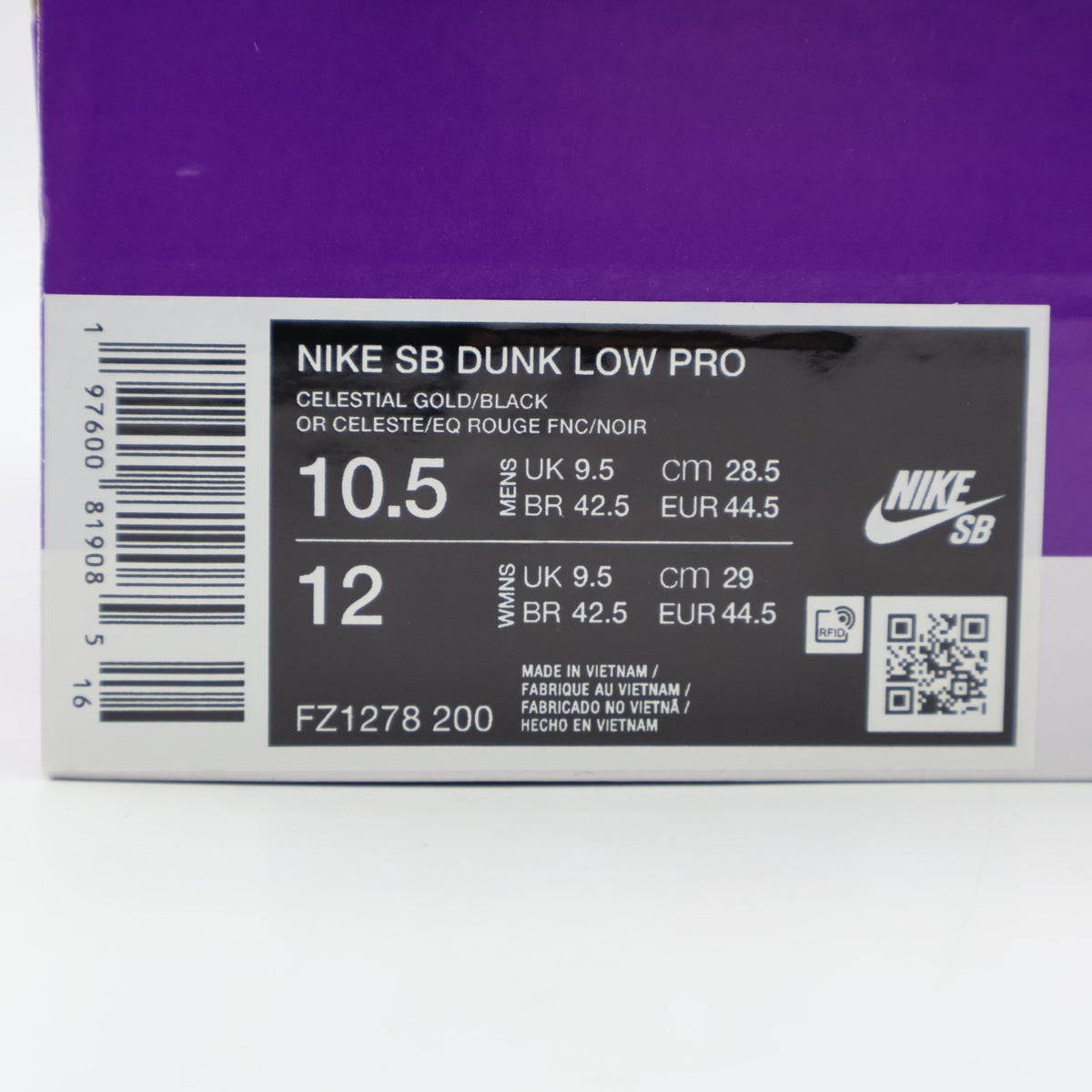 FZ1278-200 Nike SB Dunk Low City of Cinema (Men's)