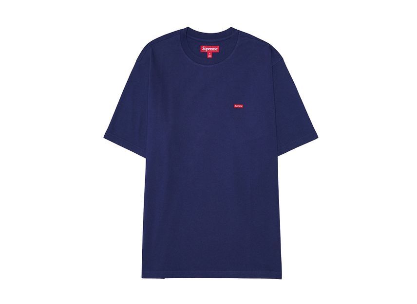 Supreme Small Box Tee Navy
