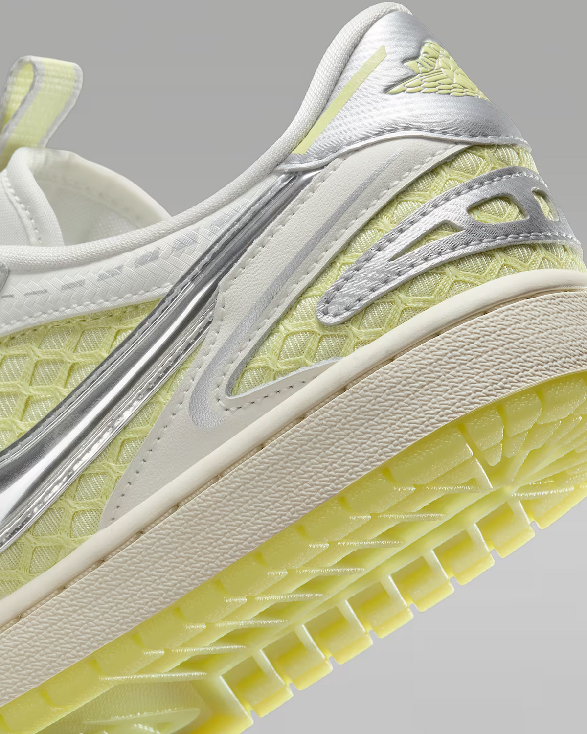 HQ2186-130 Nike  Air Jordan 1 Low Method Of Make V3 Sail Luminous Green(Women's)
