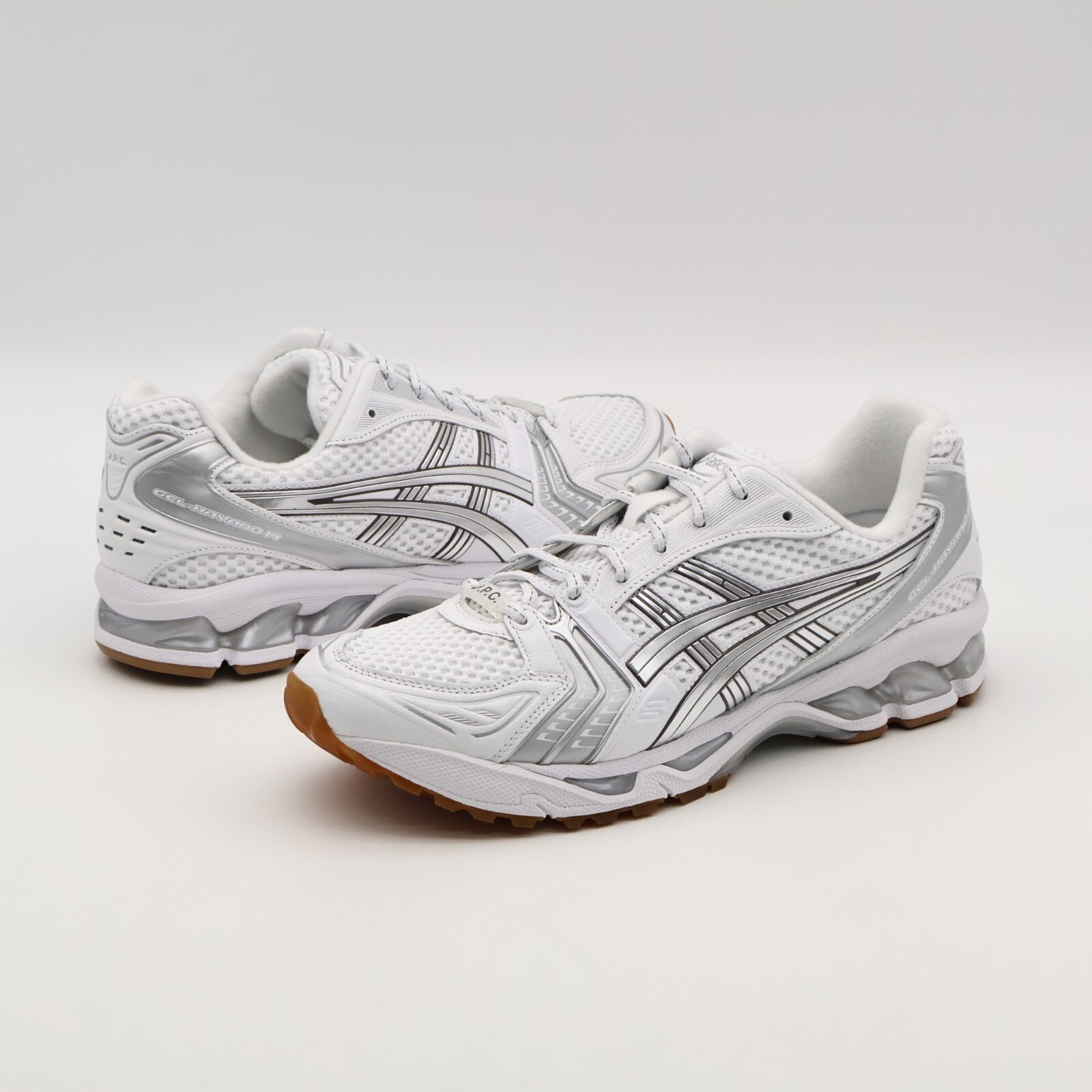 1203A727-100 A.P.C. Asics Gel-Kayano 14 White Pure Silver (Men's)