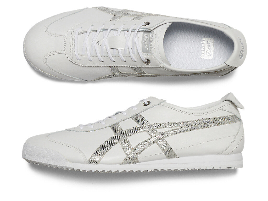 1183C345-100 Onitsuka Tiger Mexico 66 SD White Pure Silver (Men's)