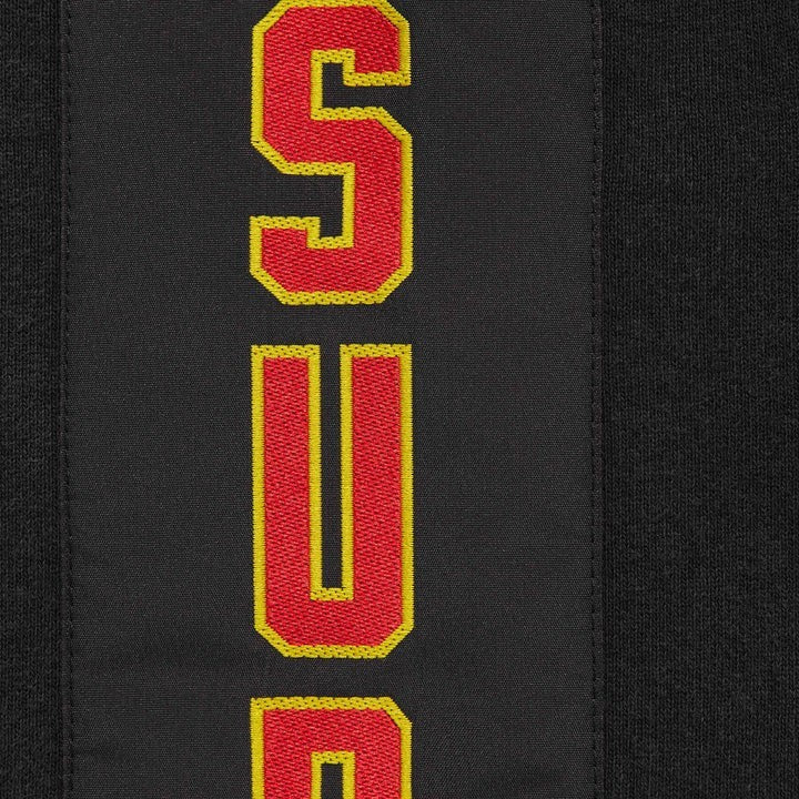 Supreme Woven Patches Hooded Sweatshirt Black