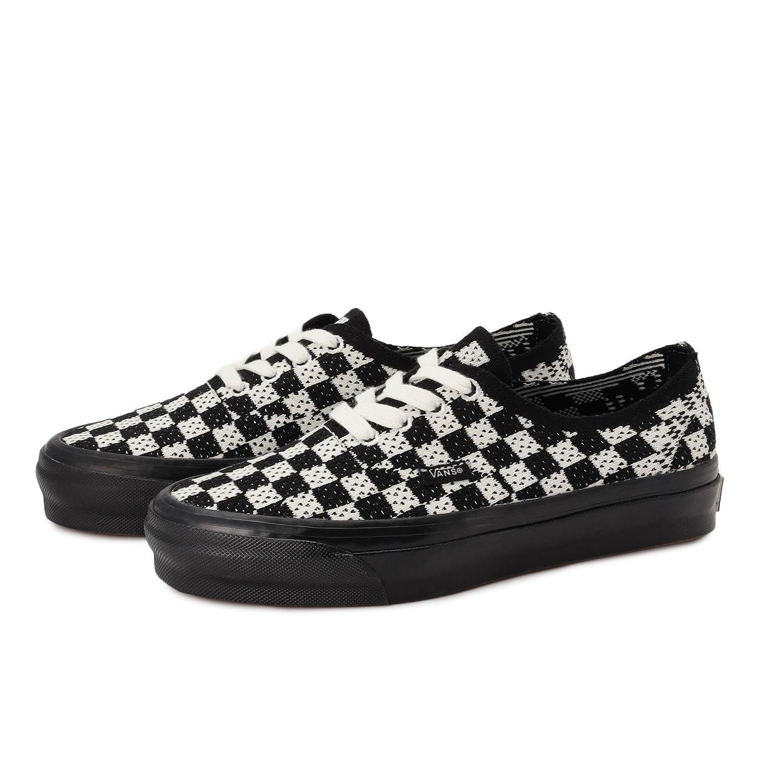 VN000EJC1KP Vans Premium Authentic 44 EK Punk Check Black Marshmallow (Men's)
