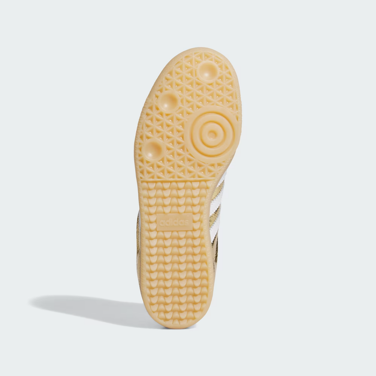 KI5719 adidas Originals Samba OG Gold Metallic Cloud White Core White (Men's)
