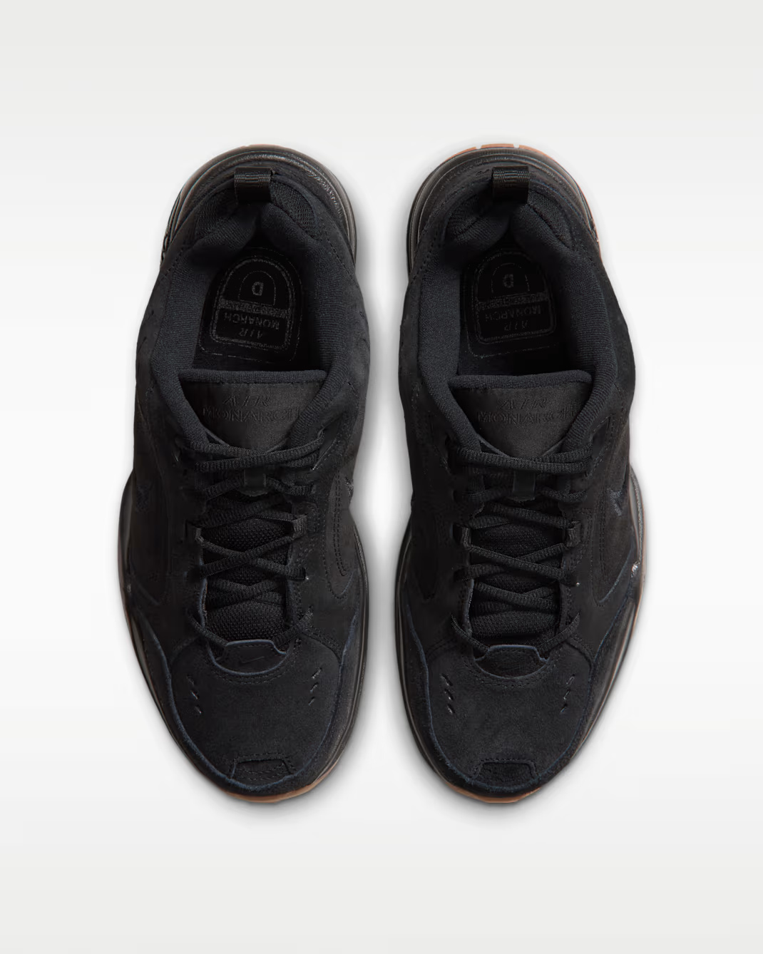 IB2281-001 Nike Air Monarch Suede Pack "Black" (Men's)