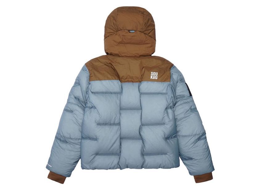 UNDERCOVER THE NORTH FACE SOUKUU Cloud Down Nupste Light Blue Gray