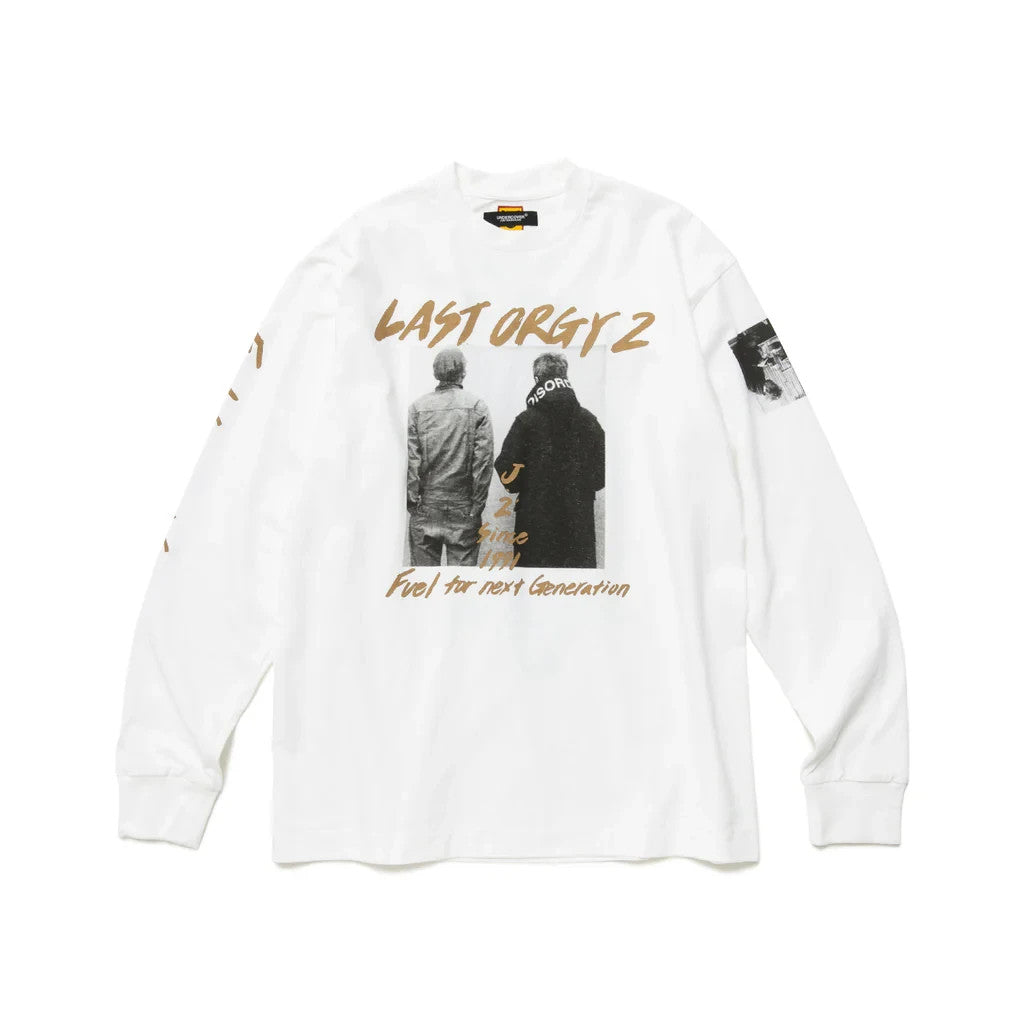 HUMAN MADE UNDERCOVER LAST ORGY2 L/S T-SHIRT White XX24CS002
