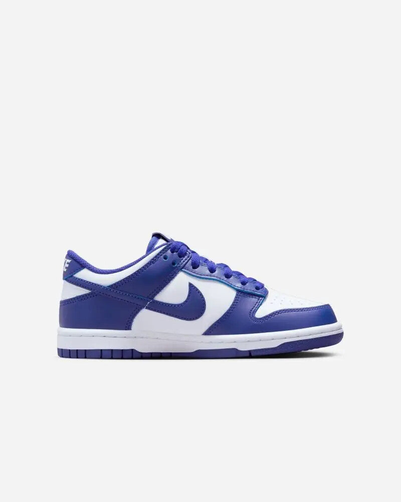 FB9109-106 Nike GS Dunk Low White University Red Concord