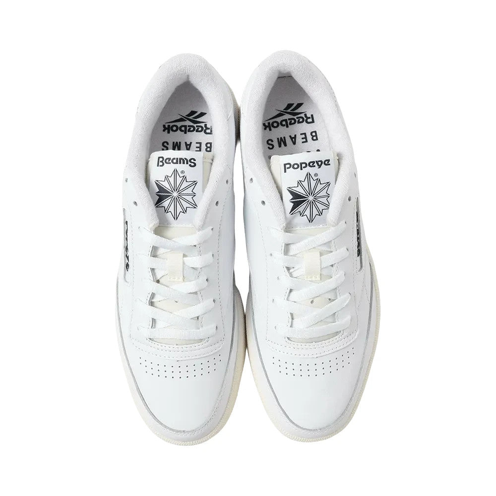 SNDN-SNKR-10968 POPEYE Ã Reebok Ã BEAMS Club C 85 Vintage "White" (Men's)